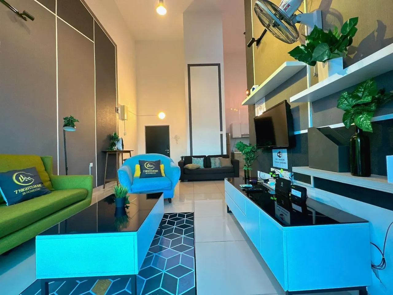 Pandan Residence Duplex Penthouse Near To Ciq Johor Bahru Town 3R 13Pax B01 0*,  Malaysia